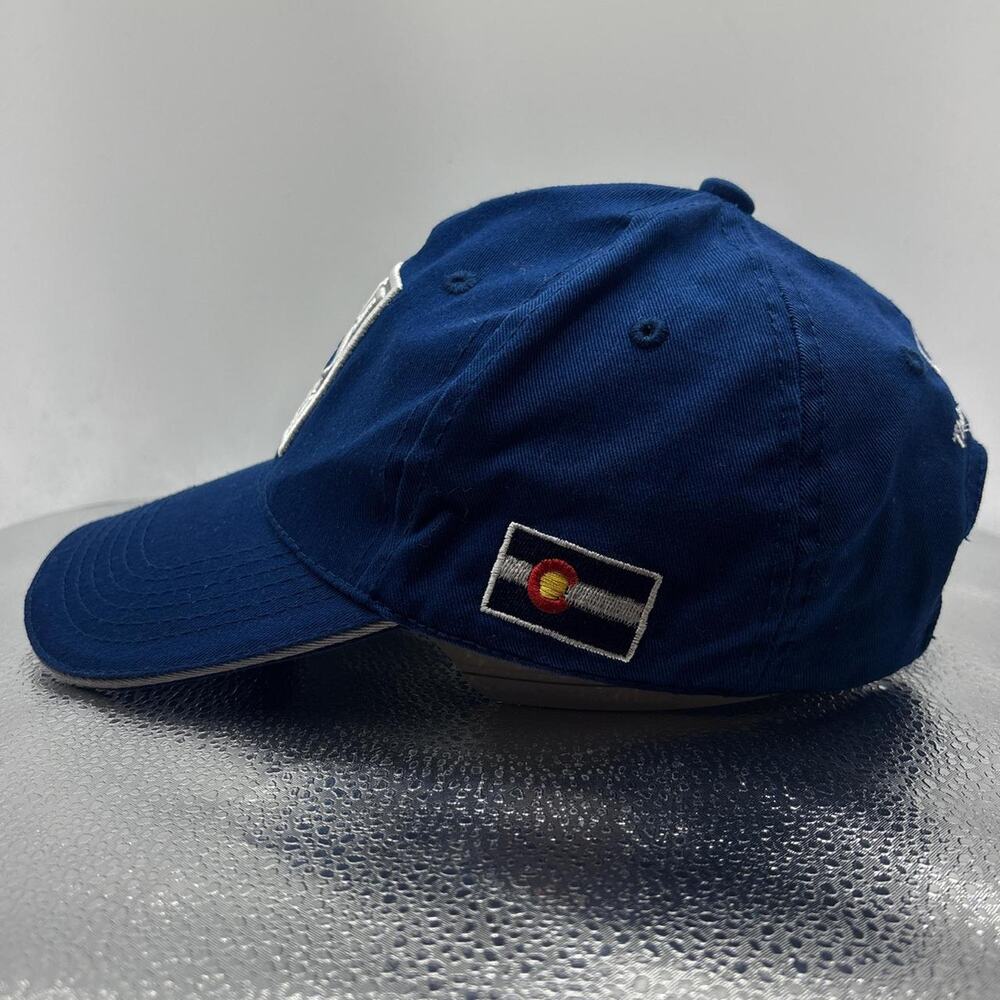 Ford Built Tough Hat Blue Strapback Workwear Dad Cap Trucker Style - Picture 2 of 7
